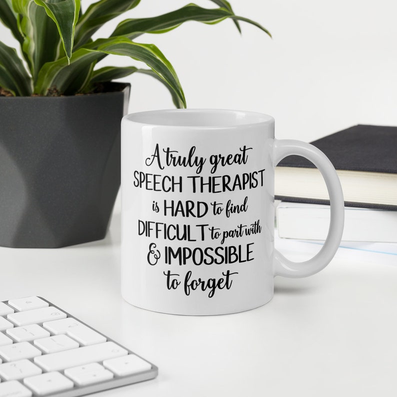 Gift for Speech Therapist Mug for Speech Therapist A Truly Etsy