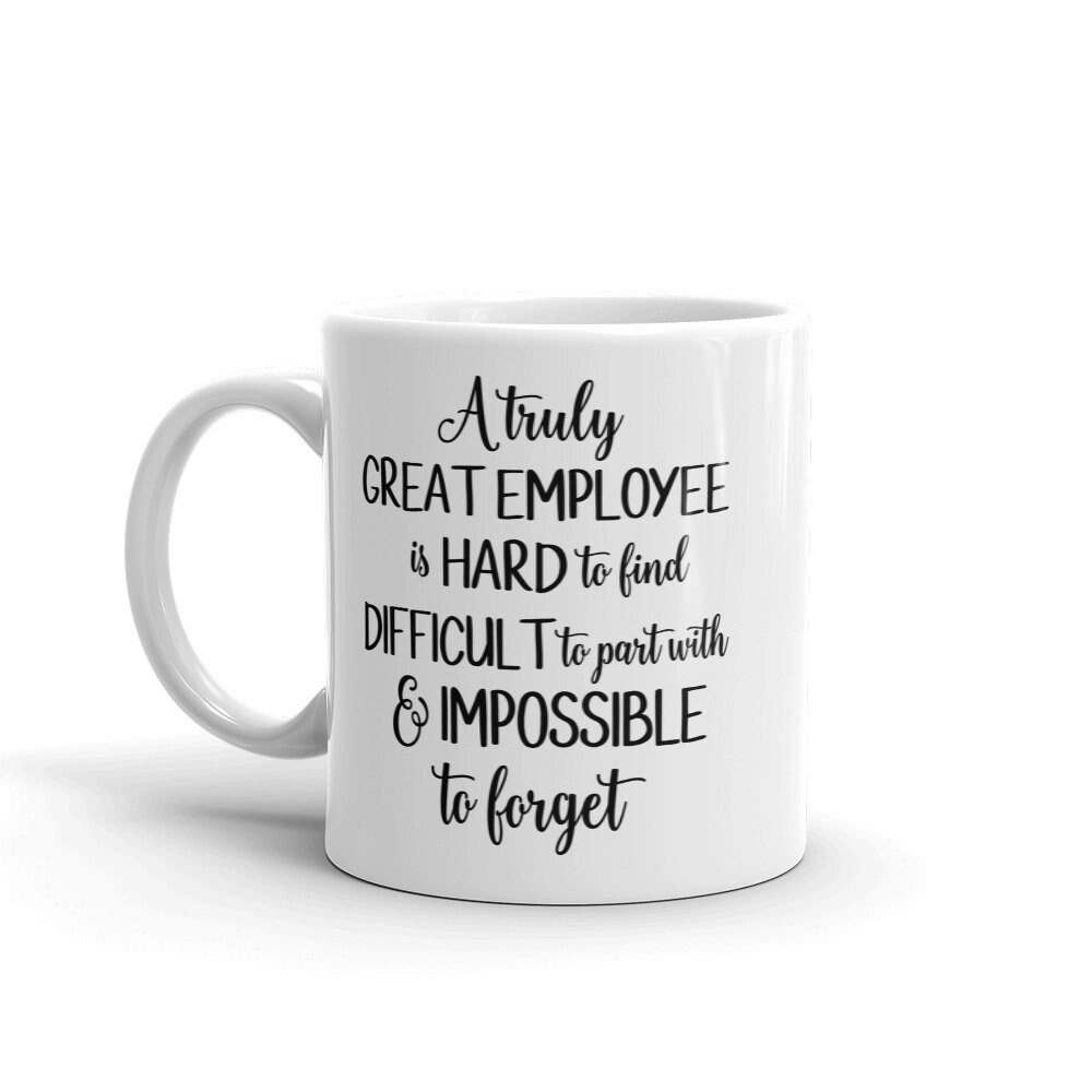 Employee Gifts Mug for Employee Employee Appreciation Gifts Etsy UK