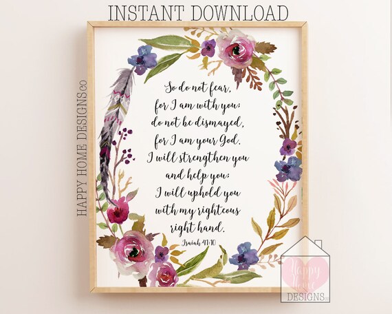 bible verse do not fear i am with you