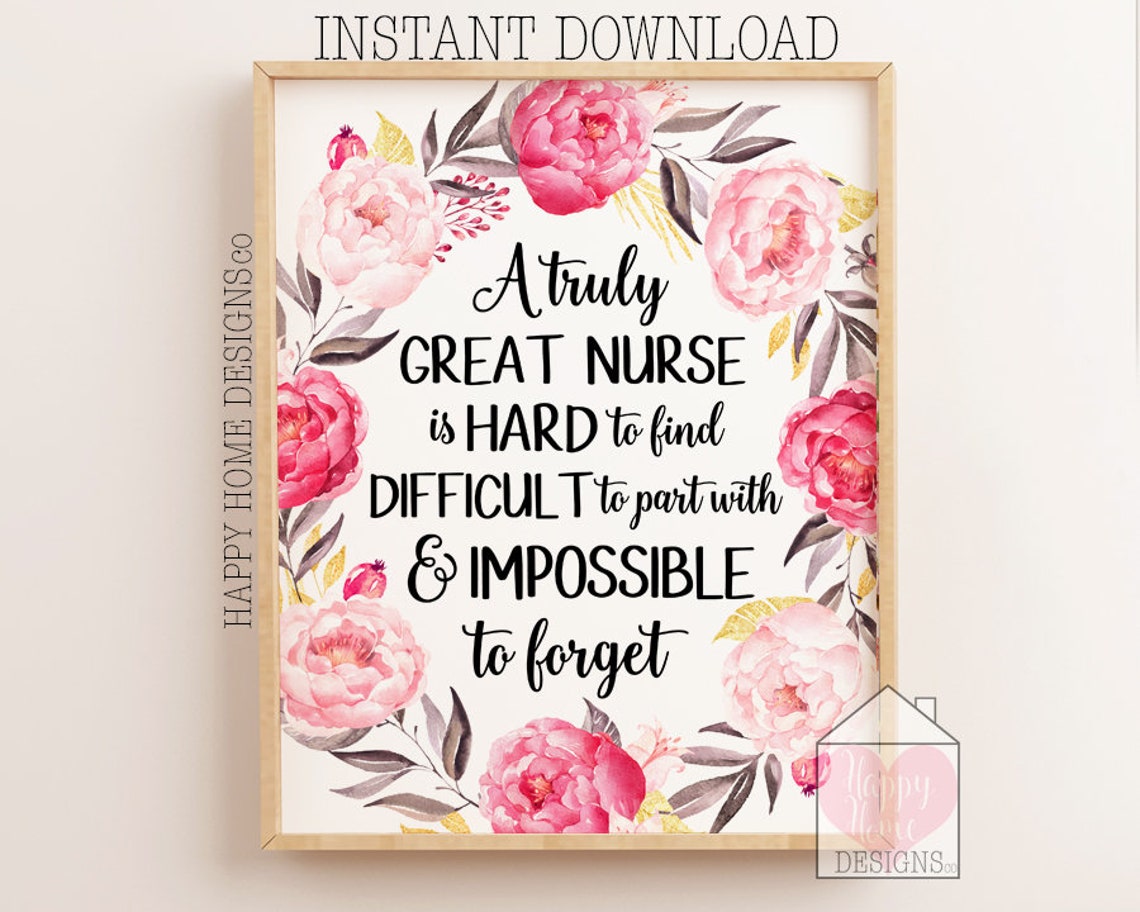 Nurse Farewell Gift Thank You Nurse Nurse Appreciation Gift Etsy