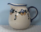 Beautiful Jug, Original Bunzlauer Ceramic Handmade Bolesawiec Bunzlau Handmade Farmer 39 s Milk Jug Jug