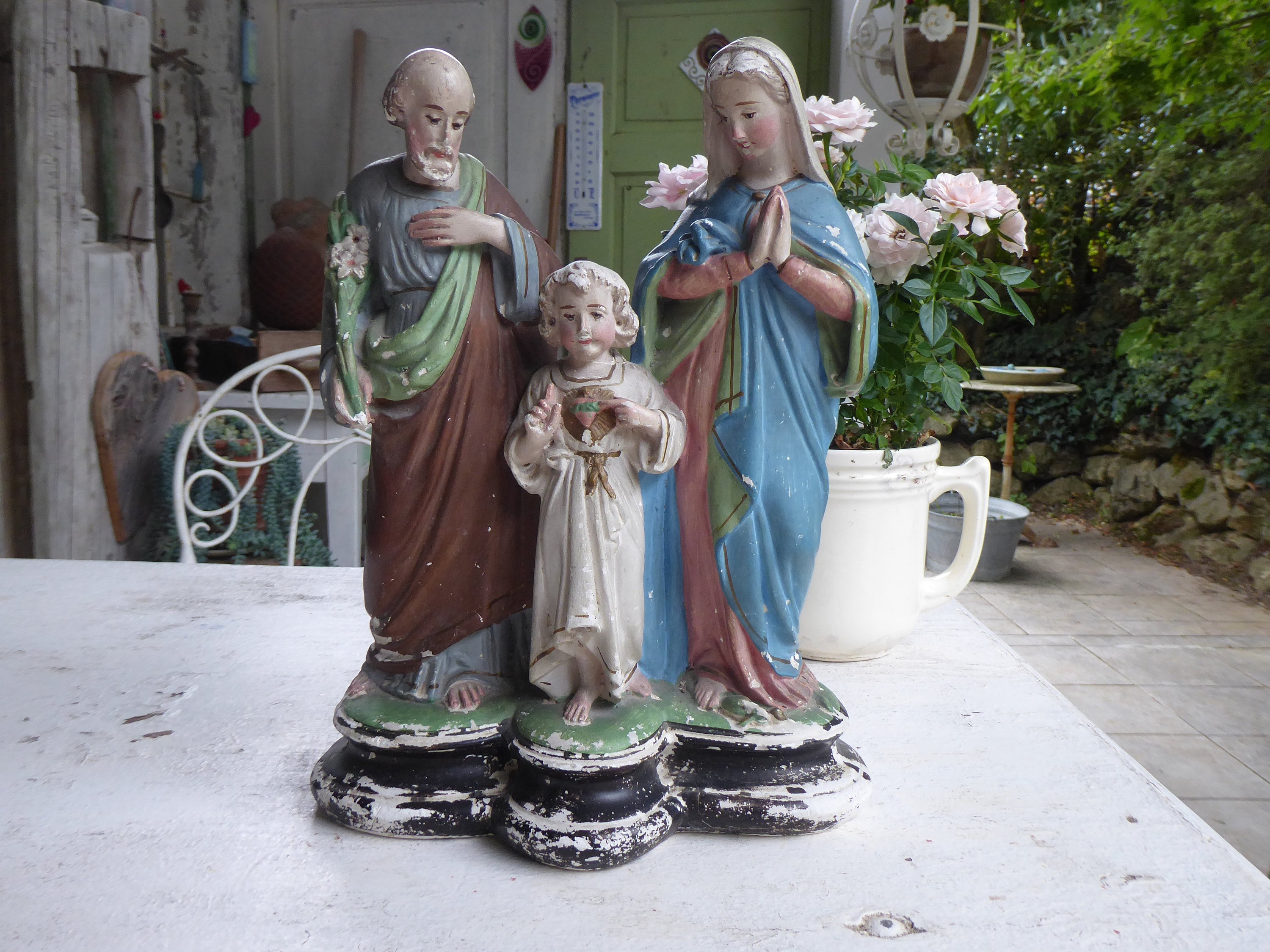 Jesus Serie Figur Statue Religiöse Dekoration Katholische Figur Stil 10