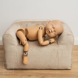 Newborn posing props - newborn couch - Mini sofa for newborn photography