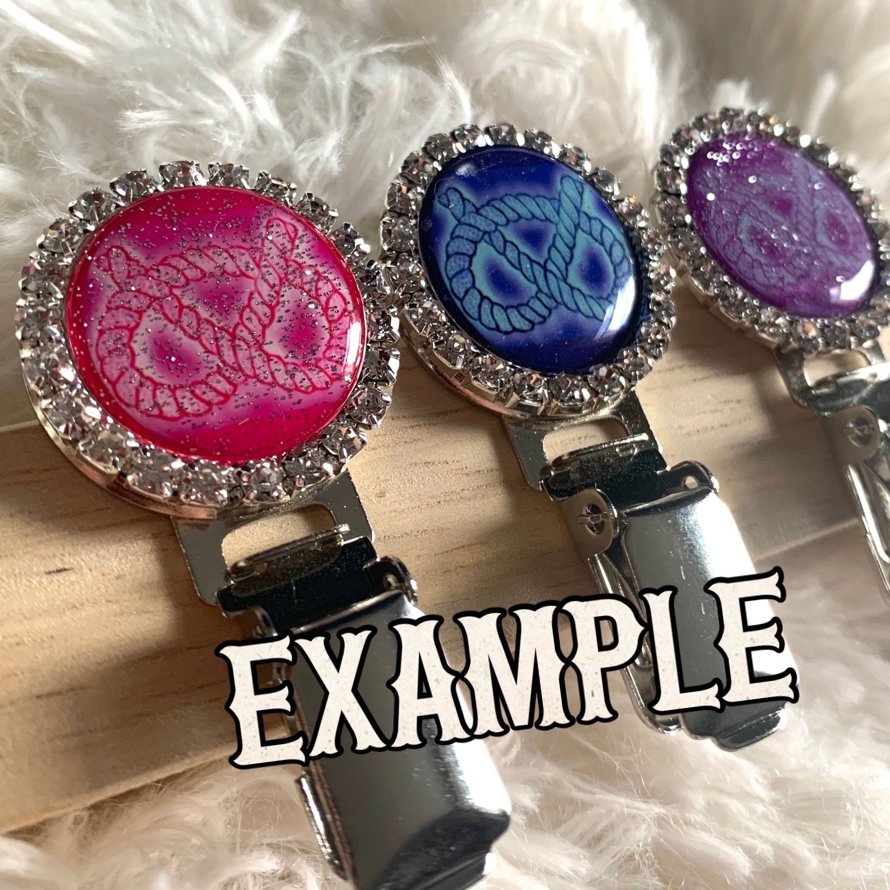 Dog/horse Show Exhibitor Ring Clip Ring Number Holder Any - Etsy