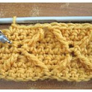 Diamond Stitch Crochet Pattern PDF image 3