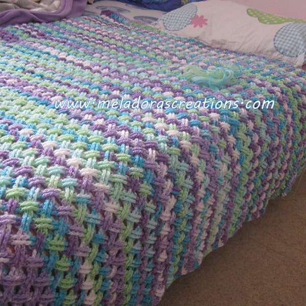 Celtic Weave Crochet - Interweave Cable Stitch - Crochet Pattern