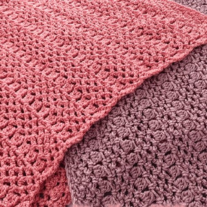 Elegant Crochet Baby Blanket PDF - Video Tutorial