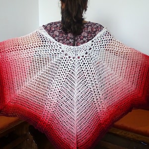 The Flutterby Effect Butterfly crochet Shawl PDF