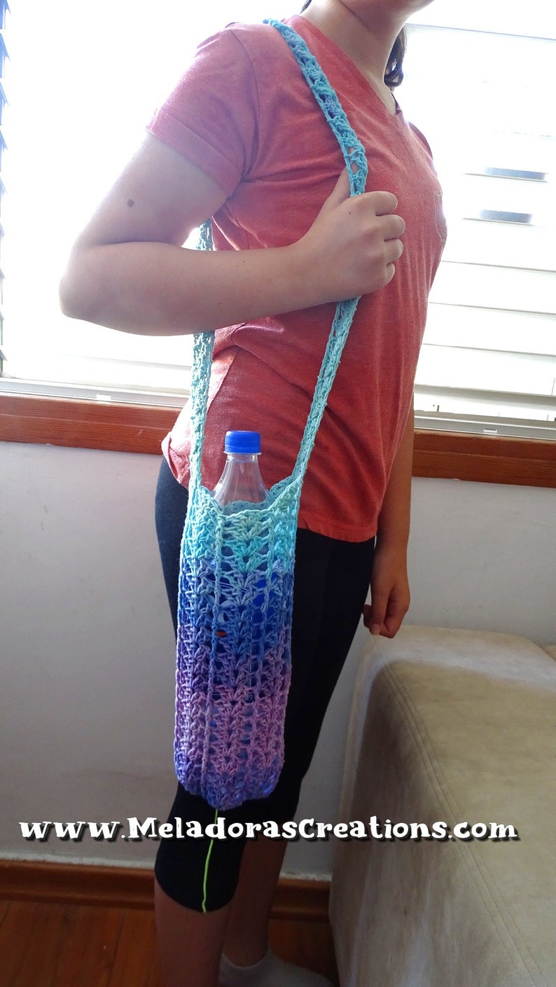 Fancy Bottle Holder Crochet PDF Pattern Etsy Israel
