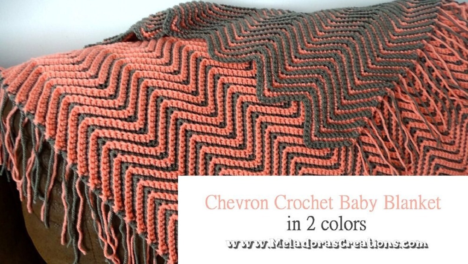 Chevron Double Sided Baby Blanket PDF Crochet Pattern Etsy Israel
