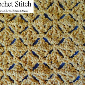 Gothic Crochet Stitch Pattern - Etsy