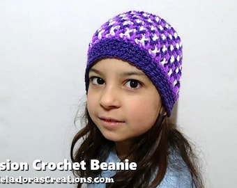 Dimension Crochet Beanie PDF