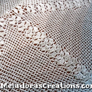 Butterfly Net Shawl PDF Crochet Shawl Pattern image 3