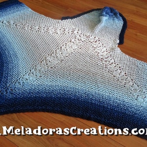 Butterfly Net Shawl PDF Crochet Shawl Pattern image 4