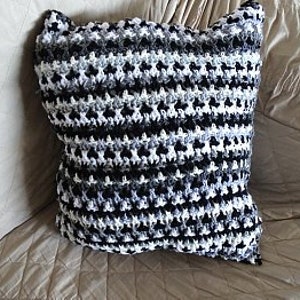 Scrap Yarn Crochet Pillow PDF