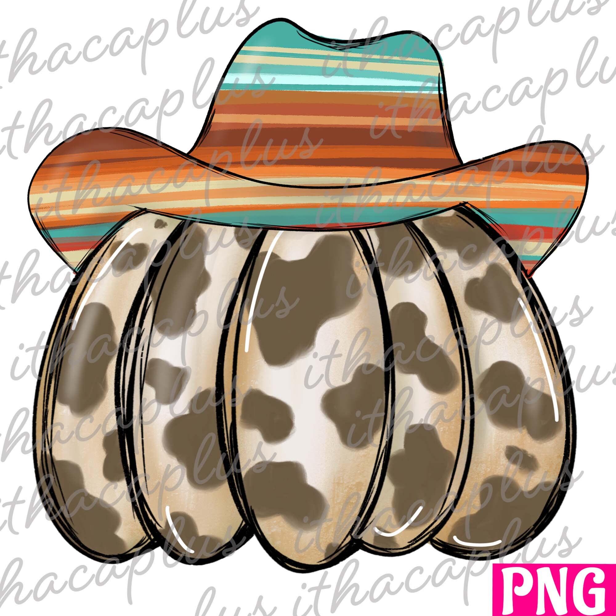 Fall png, Fall pumpkin sublimation, cowhide thanksgiving pumpkin clipart printable, colorful pumpkin sublimation, watercolor pumpkin