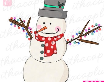 Christmas snowman PNG files sublimation -  Xmas snowman digital download | snowman face print,  Christmas snowman clipart