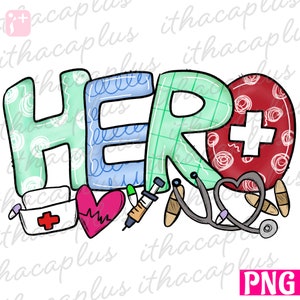 Healthcare Hero Nurse Stickers – GirlsPrintingHouse