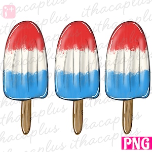 Fourth of july sublimation, 4th of July png, Summer PNG, Popsicles printable, patriotic popsicle png, sublimation, Independence Day png