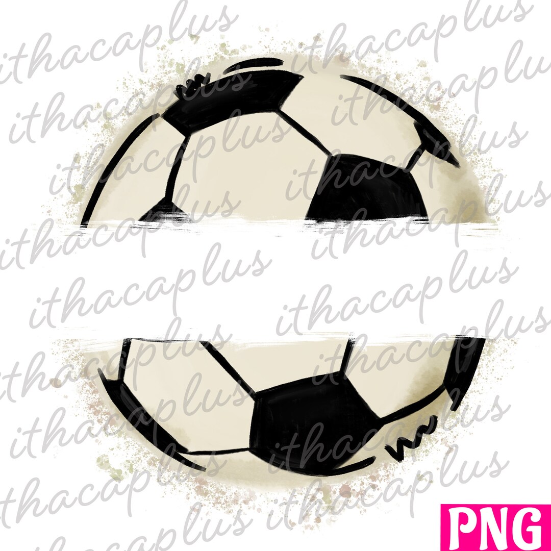 Soccer Png Sublimation Frame, Soccer Football Clipart, Digital File ...