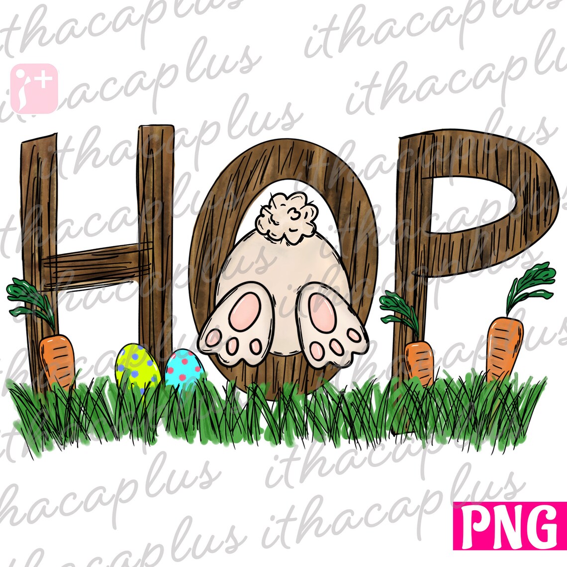 Easter Png Easter Hop PNG Easter HOP Sublimation Easter Hip Etsy