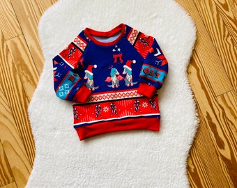 dog christmas sweater etsy