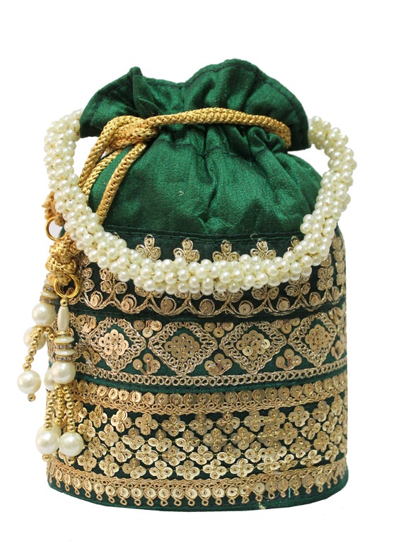 Designer Bling Potlis Back in Stock on Super High Demand Handmade  Traditional India Potli Bag Wedding Favor - Etsy