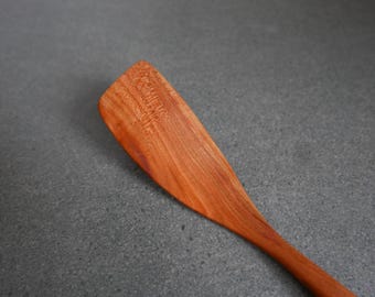 Plum wood hand carved cooking spatula 12 inch