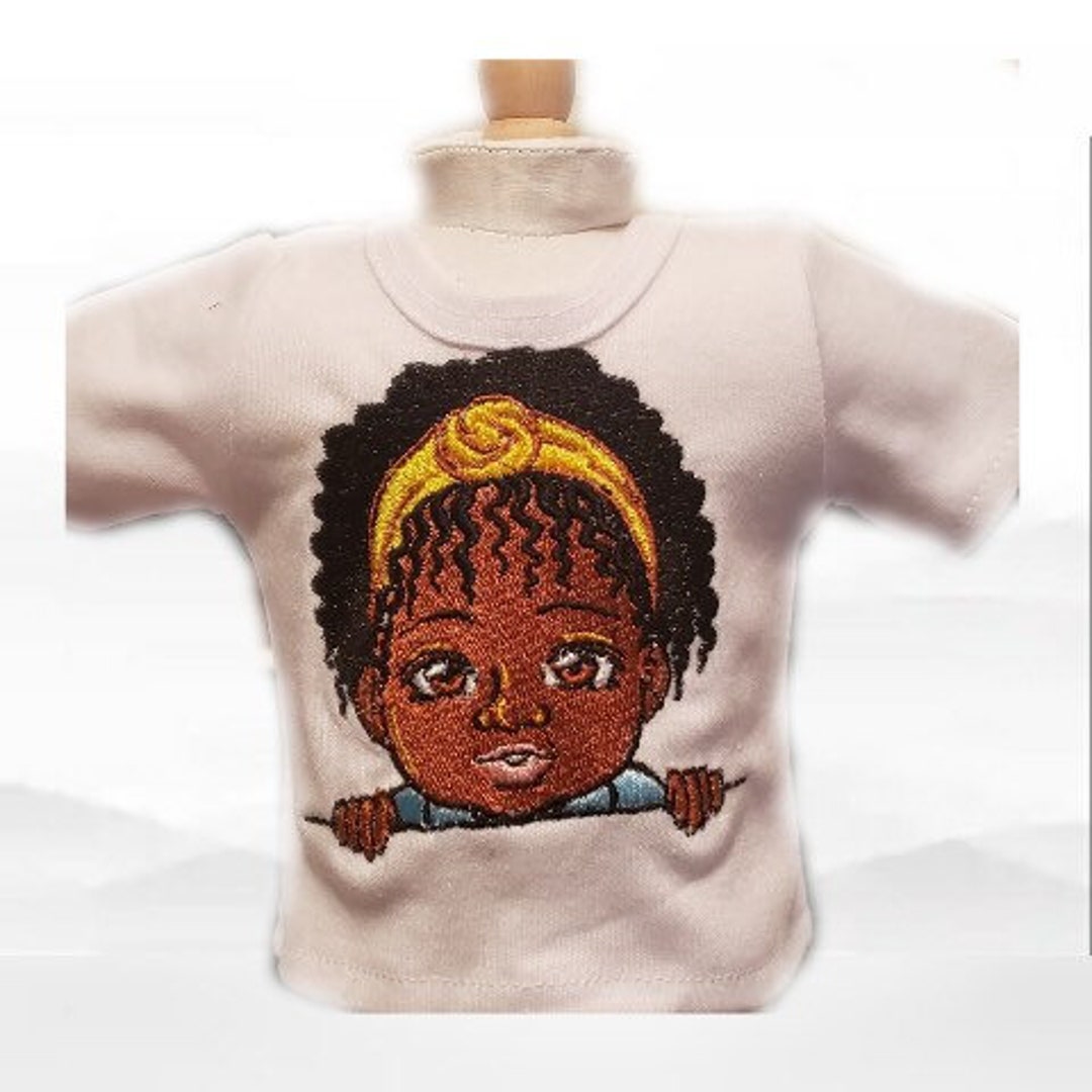 18 Inches Embroidery Doll T-shirt. - Etsy