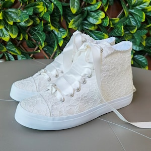 Bridal Ivory Luxary Wedding Bride Shoes Special Design Personalized Name or Date Written As You Want Very Comfortable Open Ivory