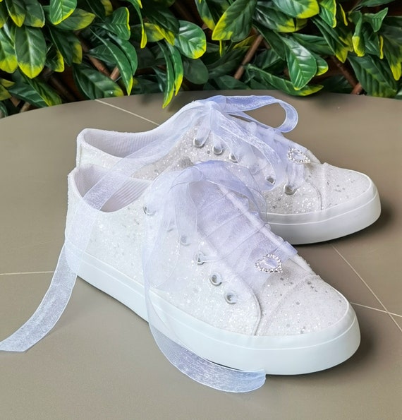 Bride White Glitter   Personalization Options  luxury glitter Wedding Shoes Customization Bride shoes Wedidng and Party Shoes