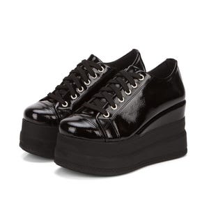 Black Heeled Dance Sneakers Wide Mold Comfortable Design Personalized Woman Custom Shoes Produced in Desired Color Shoes Designer Custom
