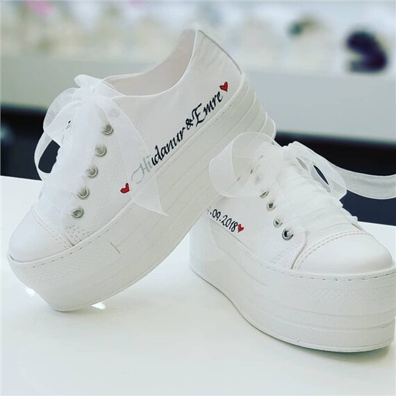 wedding shoe special be written for you, calligraphy  script and Date Handwritten Bride and Groom Names  History with Calligraphy Art