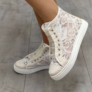 Personalized Bridal Shoes New Extra Light Sole Special Stilo Design Personalization Options Wedding Bridal Shoes Ivory&white Lace Shoes NEW