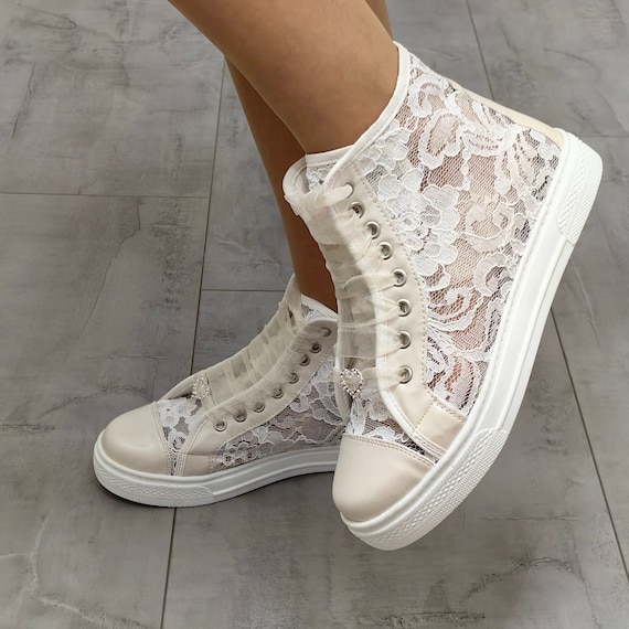 Personalized Bridal Shoes New Extra Light Sole Special Stilo Design Personalization Options Wedding Bridal Shoes Ivory&white Lace Shoes NEW