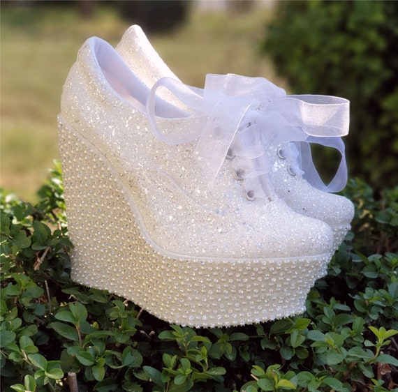 Bride Shoes Wedge