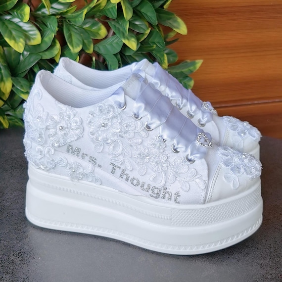 Personalized for Brides, Comfortable Heeled Shoes for Brides , High Heel Shoes in White or Ivory Color, Wedding Shoes custom Desinger Shoes