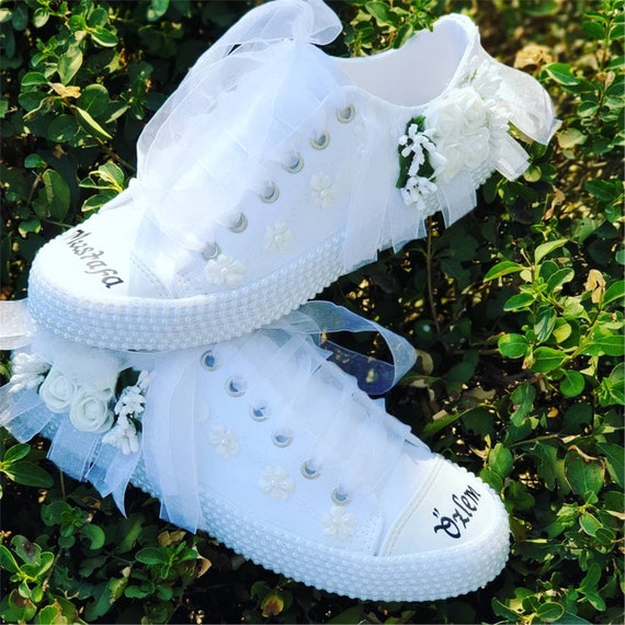 Wedding Shoes - Wedding Shoes for Bride - Bride and Groom Names Customizable - Wedding Shoes - Bridal Shoes
