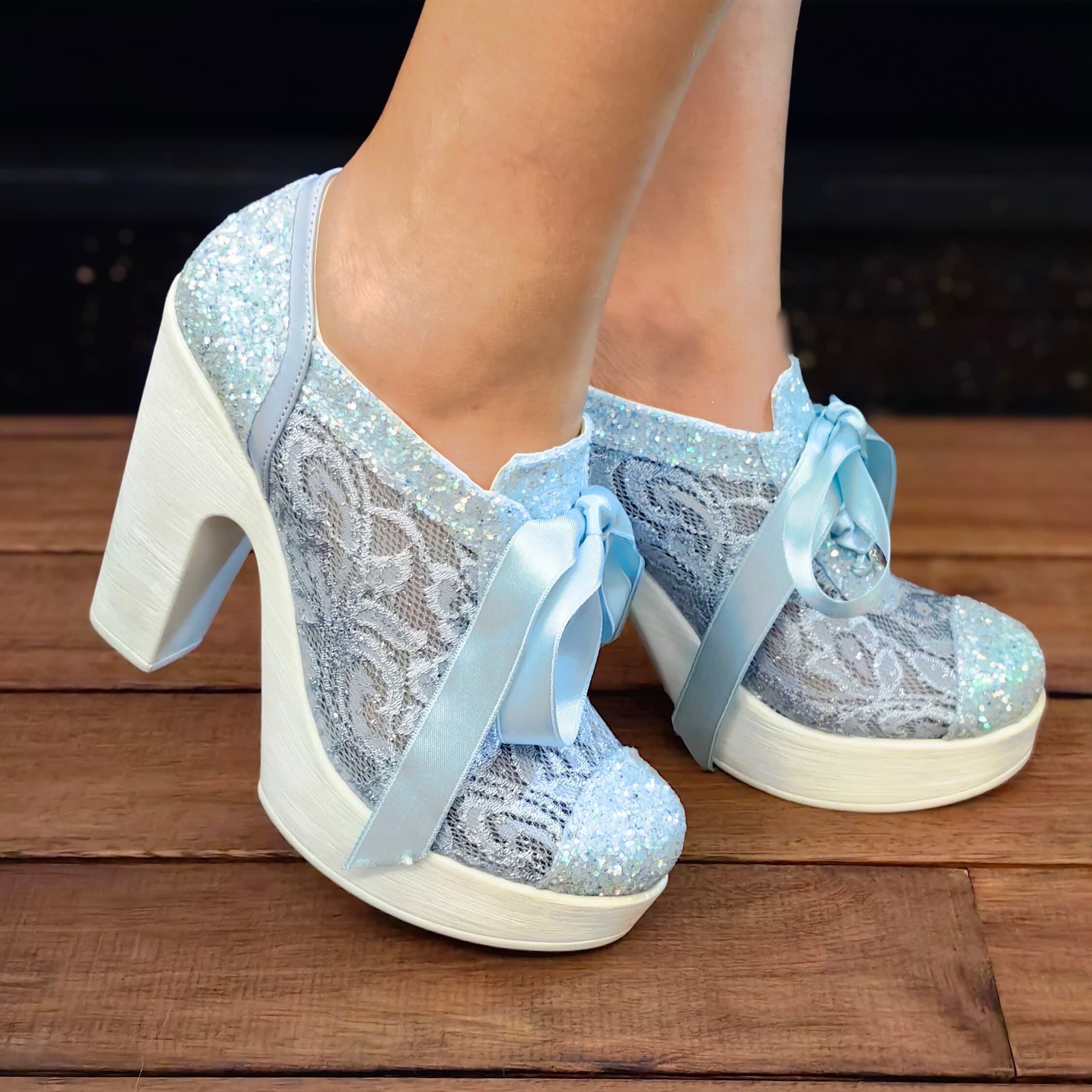 Cinderella Inspired Wedding Shoes That Are Actually Comfortable