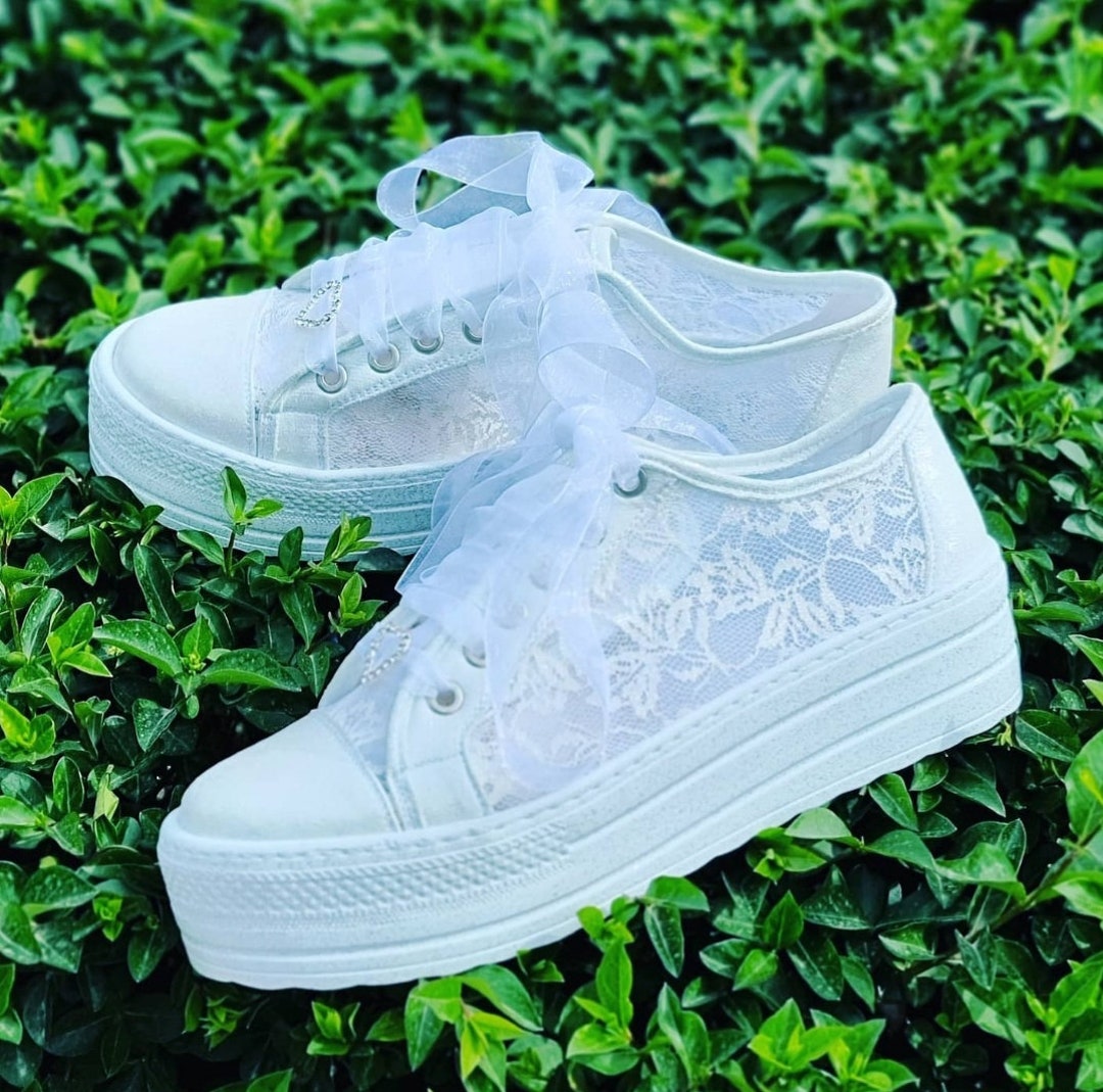 lace wedding shoes bridal