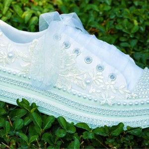 Bride Platform Sport Bridal Shoes Special Lace embroidered height options sport bridal shoes White or Ivory Options