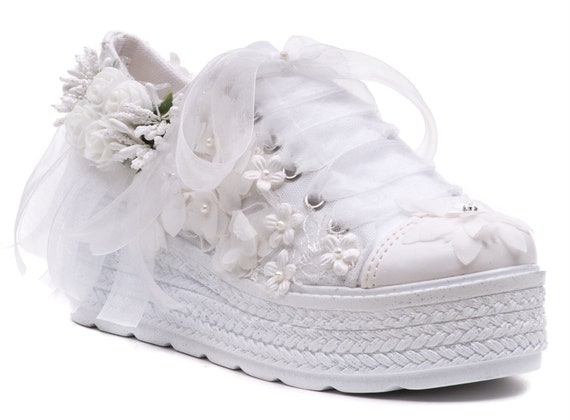 Bridal Rose Detailed shoes flower harmony extremely comfortable and useful very stylish (Free Customize)