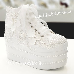 Bridal shoes Flat Platform Stilo Desing Wedding Dress Shoes bridal shoes platform sport heleed shoe