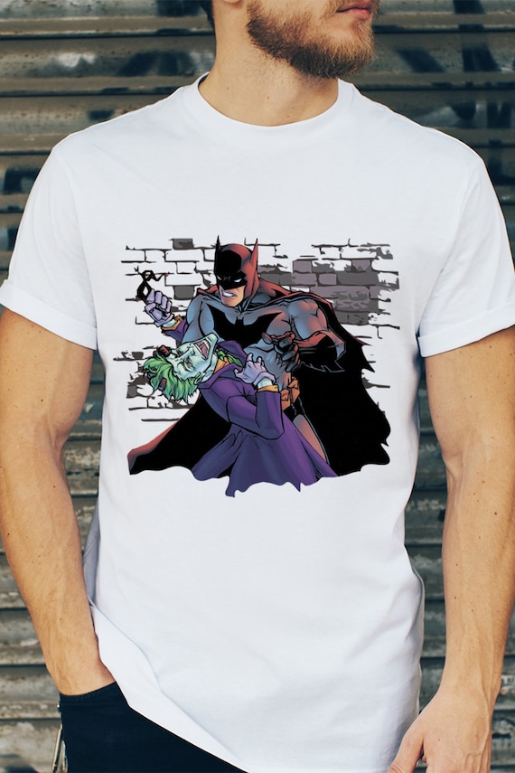 Batman vs Joker T-Shirt DC Comics Tee 