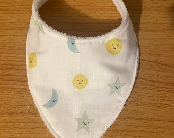 Babero bandana bebé (0-3 meses)