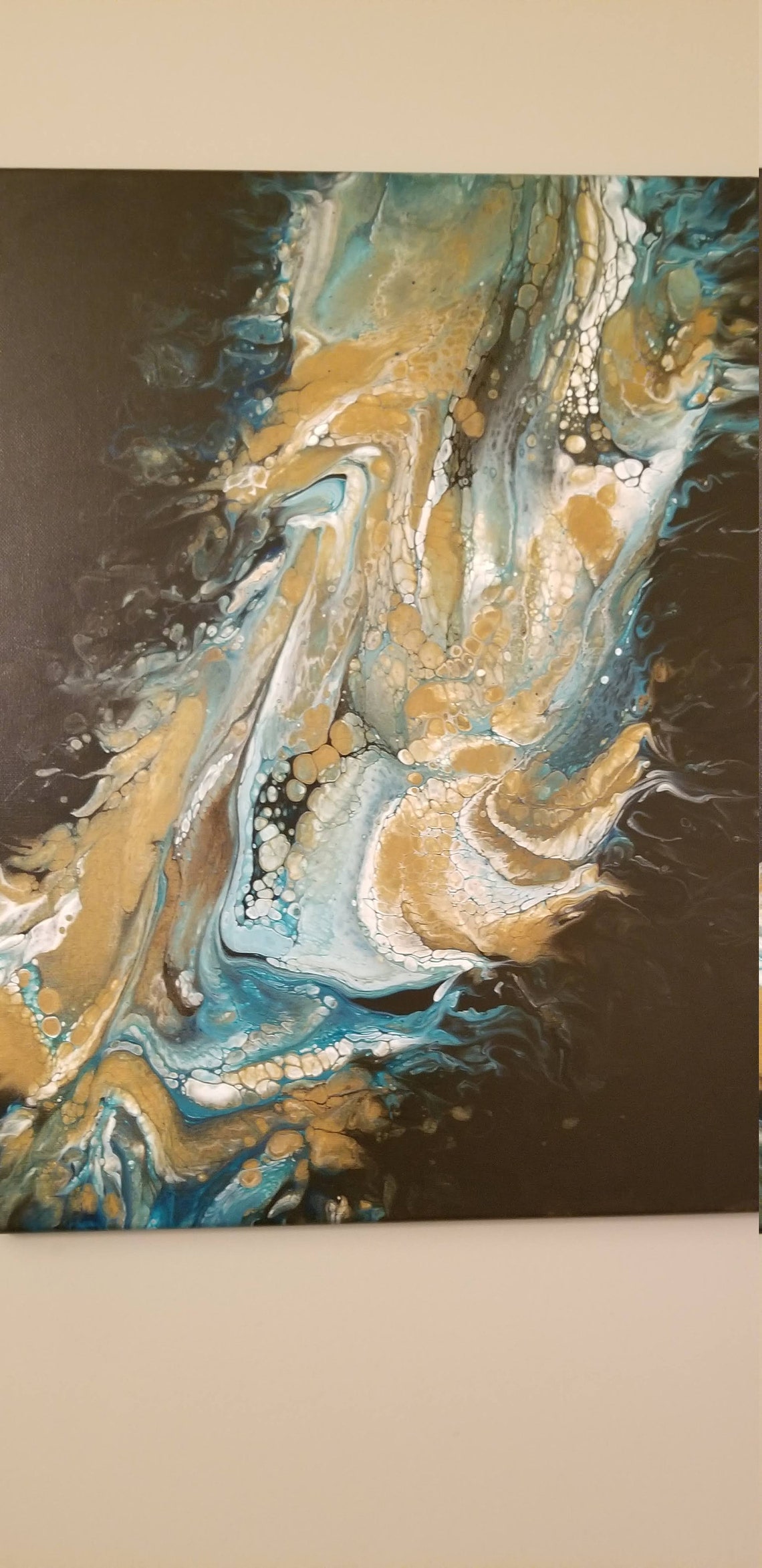 Seawall Original Painting Etsy