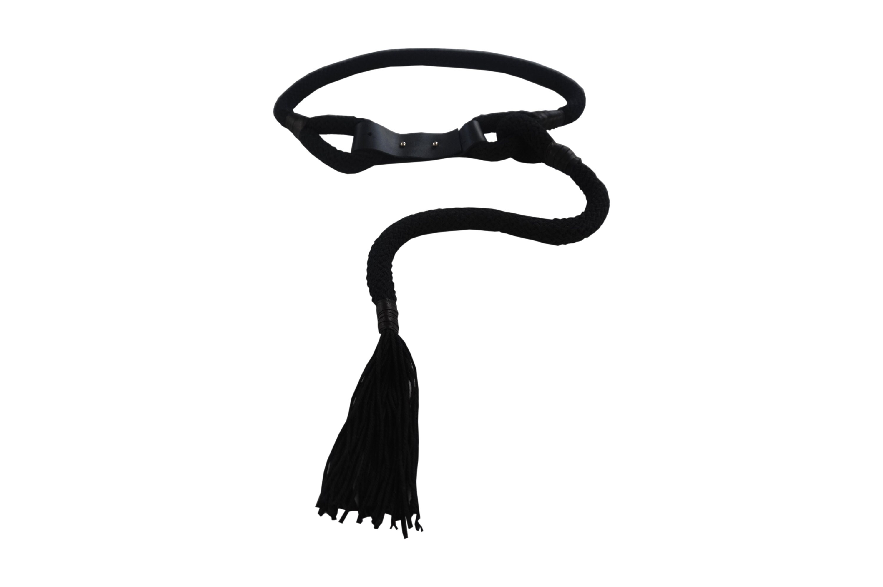 tassel tie belt