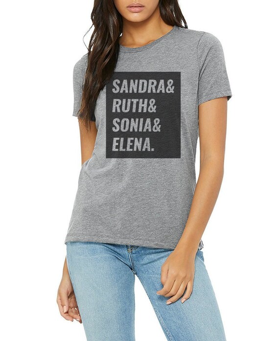 t shirt with female supreme court justices
