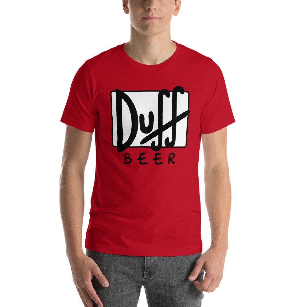 t shirt duff beer