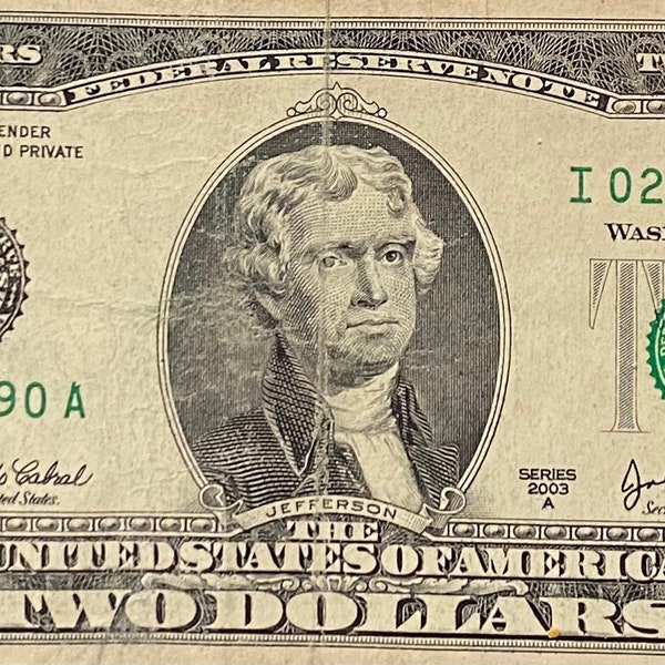 2003 Ladder 2 Dollar Bill